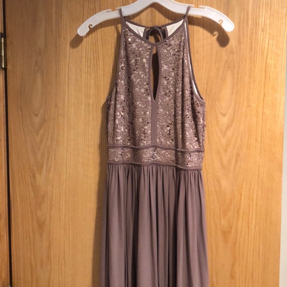 Dresses & Skirts - Tan prom dress